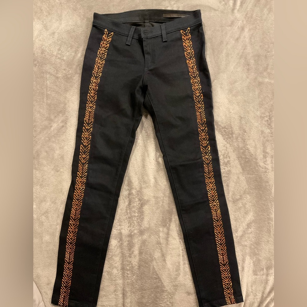 Rag & Bone jeans with embroidery detail